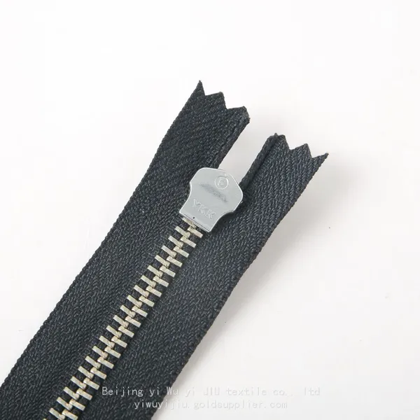 Genuine YKK Metal Zipper Suitable for Garment Pocket Bags