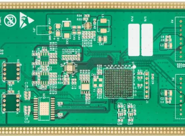 18 Layer Multi-layer Electric Gold Finger Circuit Board PCB，Electric Thick Gold, Electric Gold Finger Circuit Board PCB photo-5