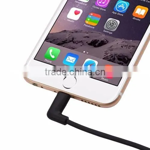 2016 New Design Right Angle 90 Degree MFi USB Cable 1m for IPhone 6s 6 5 SE photo-2