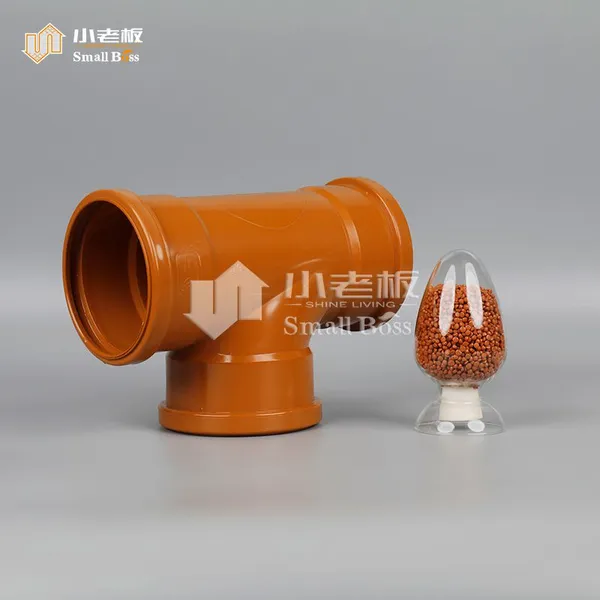 Manufacture PVC Granules Compound Raw Material PVC Granules for PVC Pipe Fittings photo-4