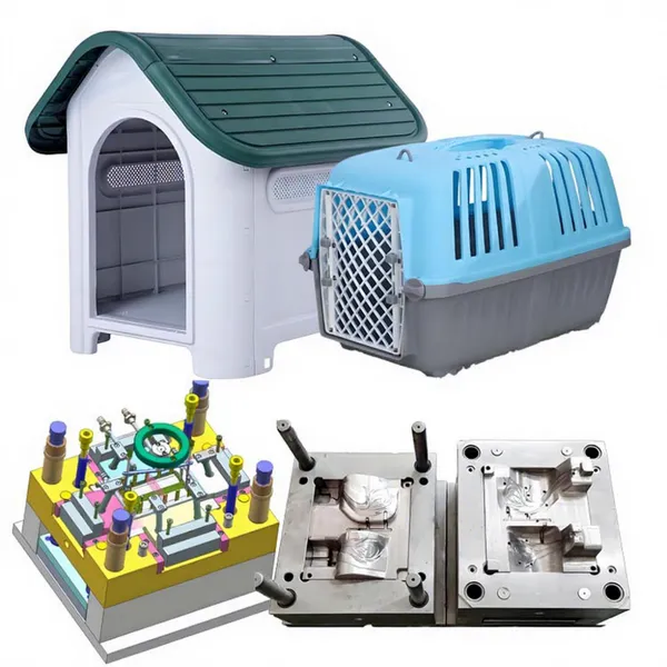 Outdoor Pet Shelter Injection Mold: PP Material, Cold Runner, Robotic Arm Ready photo-2