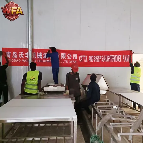 Pig Slaughter Equipment Pork Processing Plant Hog Slaughtering Machine for Swine Slaughterhouse Machinery photo-5