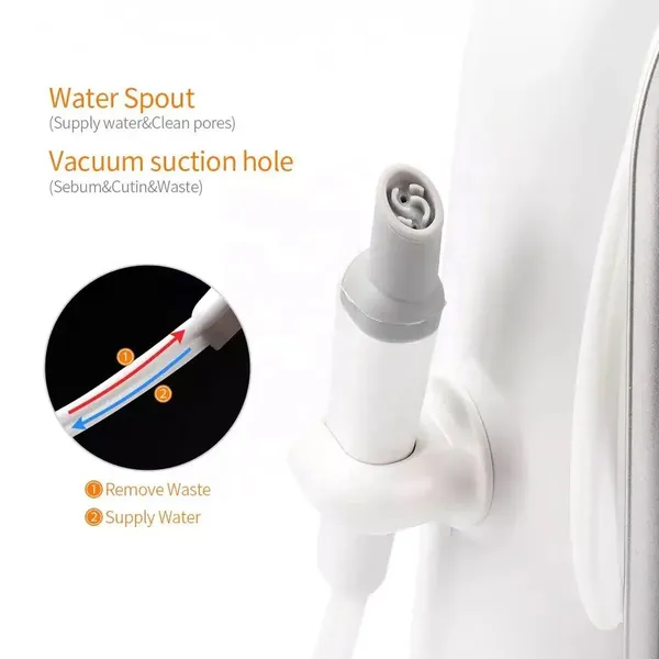 Oxygen Bubble Spray Gun With 0.5mm Nozzle Automatic Aqua Peeling Dermabrasion Facial Machine for Pore Cleaning photo-4