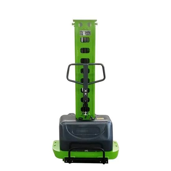 New Technology 500kg Self Loading Semi Electric Forklift Stacker for Sale photo-5
