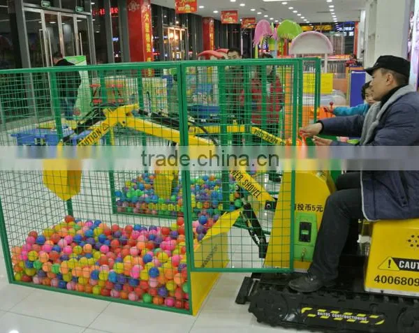 Attractive Shopping Mall Excavator for Children photo-2