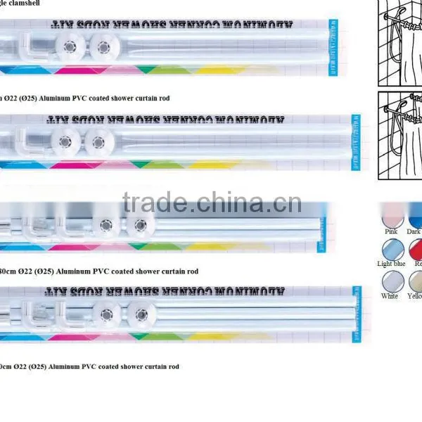 Shower Curtain Pole Stainless Steel Shower Rod SS304 Shower Curtain (8019-1) photo-5