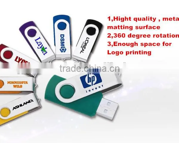G&J 2015 Factory Lowest Price Full Color Imprint Flash Drive