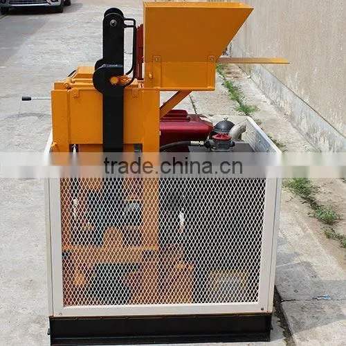 FL1-25 Semi-automatic Hydraulic Interlocking Manual Brick Making Machine/compressed Earth Block photo-2
