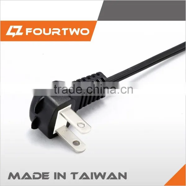 BSMI CNS Approval Taiwan Angle Plug for Home Appliances,machines and Hair Dryer