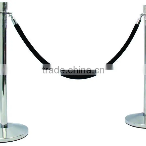 Brass Crown Rope Stanchion With Cement Base photo-2