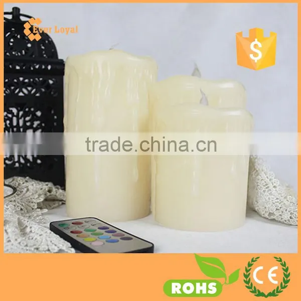 For Sale Tearing Surface Candle Wireless Remote Control Battery Operated LED Lights Candle photo-3