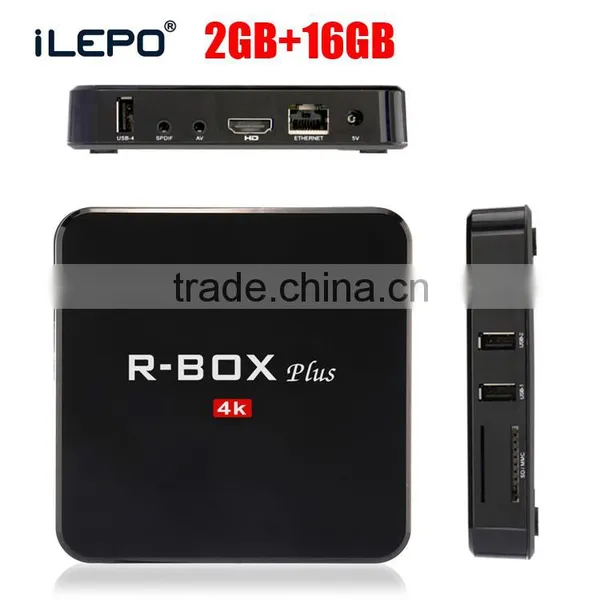 R-box Plus 16GB Flash Memory 4K Smart Android 5.1 Box With Bt4.0 photo-2
