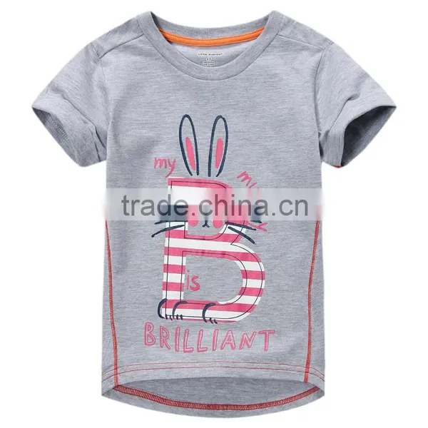 China Manufacturer Cheap Price Kids Short Sleeve Tshirt photo-2