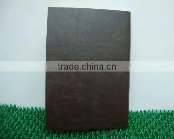 Leather executive blank note book, school notebook a 5, leather note book holder organiser book