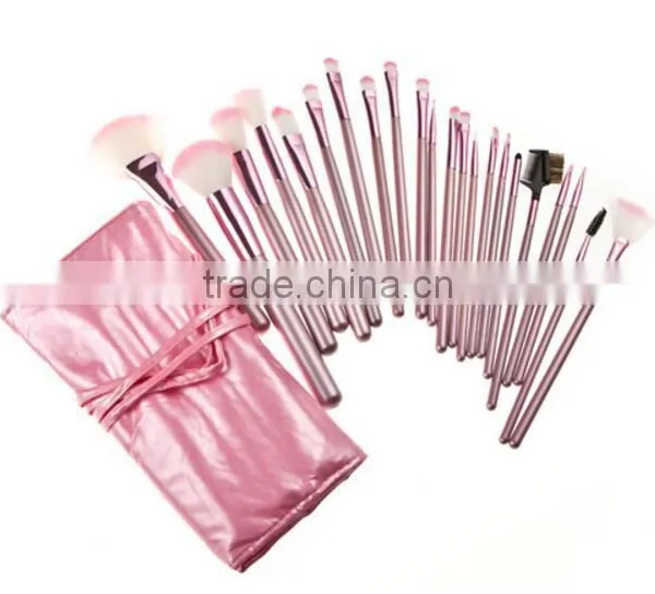 Professional 22pcs Superior Soft Cosmetic Makeup Brush Set + Pouch Bag Case Makeup Sets photo-5