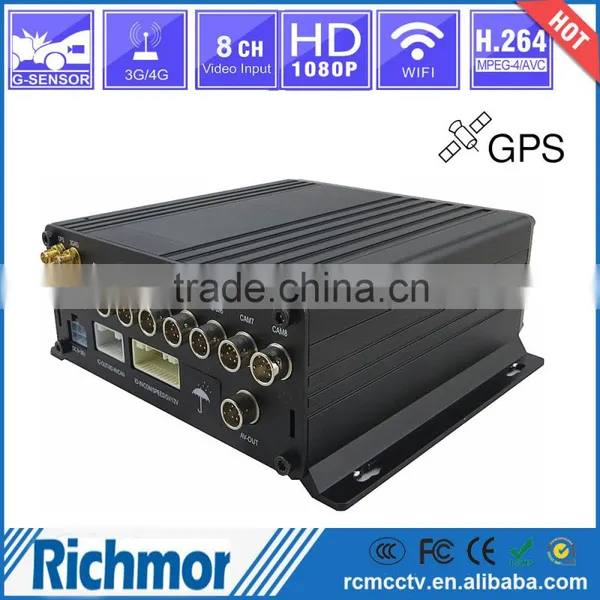 2016 Hot Sale 4CH Hdd 1080p AHD Mobile Bus Dvr With Gps 3g 4g,RCM7204 Series photo-2