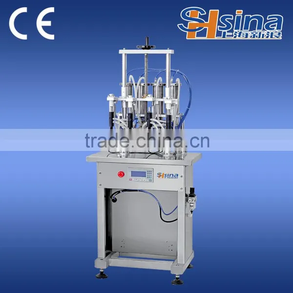 Pneumatic Perfume Filling Machine (PLC)