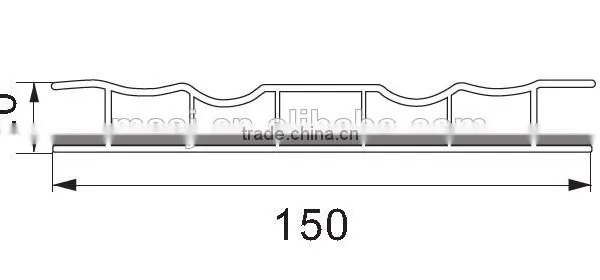150 Connection Panel Use for Connect Frame Panel to Frame Panel of Wall Bottom photo-2