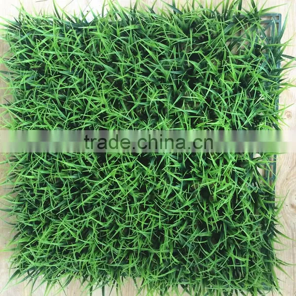 Garden Decor 50*50cm Plastic Leaf Fence Hedge Artificial Grass Mat