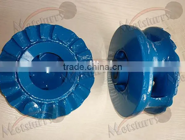 High Chrome Anti-wear Anti-abrasive Well Pump Impeller photo-2