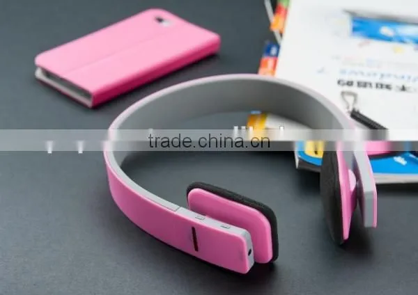 Noise Reduction Stereo Handfree Wireless Bluetooth Headphset for Mobile Phone photo-4