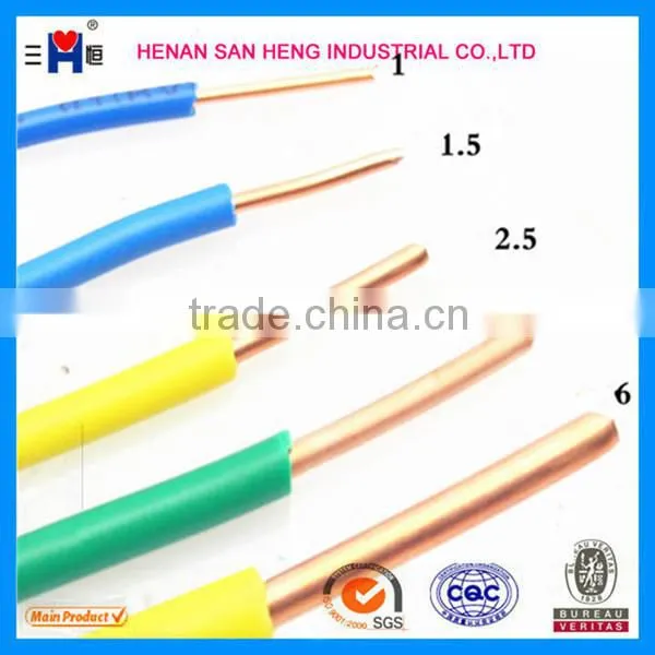 12 Awg Electric Cable Copper Cable Copper or CCA Core Cables and Wires photo-2