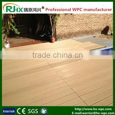 Long Lifespan Wpc Crack-resistant Decking With Hollow Composite Decking Board photo-4