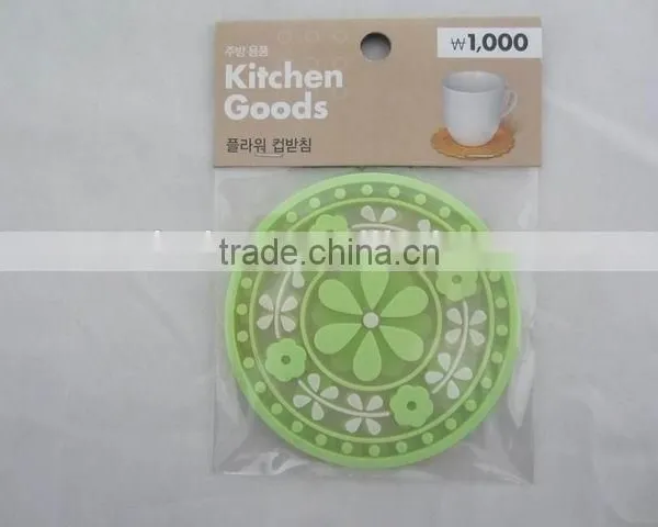 PVC Tea Cup Bar Mat Coaster Vegetable Shaped Coaster Coaster Bus Toyota Coaster Bus photo-3