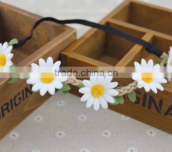 New Fashion Charming Colorful Flowers Hairwrap Tokyo Street Style Hairband