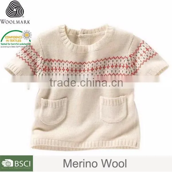 Woolen Sweater Design for Baby,Merino Wool Baby Pullover Sweater Design Baby Clothes photo-3
