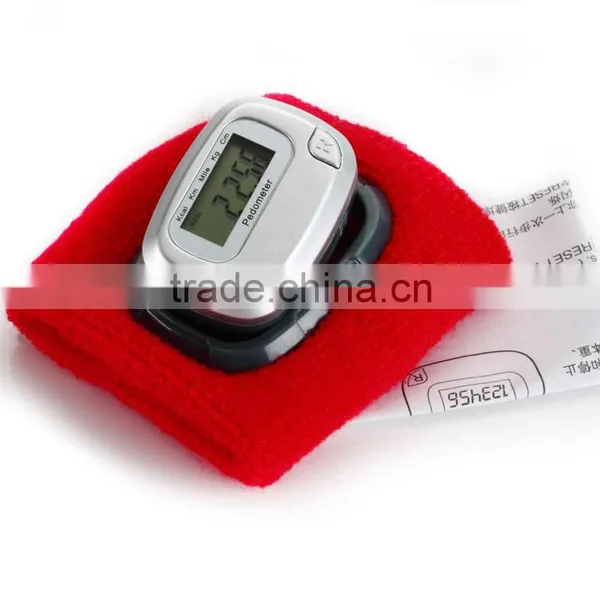 accelerator sensor pedometer/time function