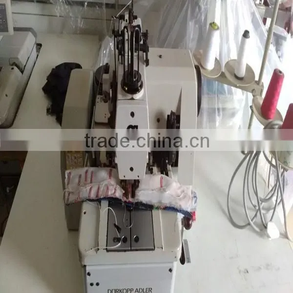 Lower Noise Second Hand Double Needle High Speed Durkopp Adler 558 Eyelet Button Holer Sewing Machine photo-4
