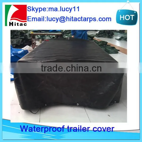Pvc Vinyl Waterproof Trailer Cover Tarps Manufacturers photo-3