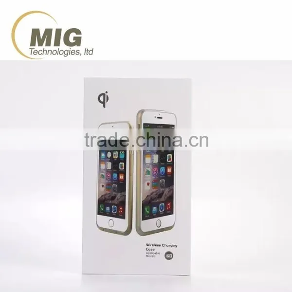 Qi Wireless Charger Receiver Case Portable Charger Receiver Case for Iphone 6/6s Plus photo-6