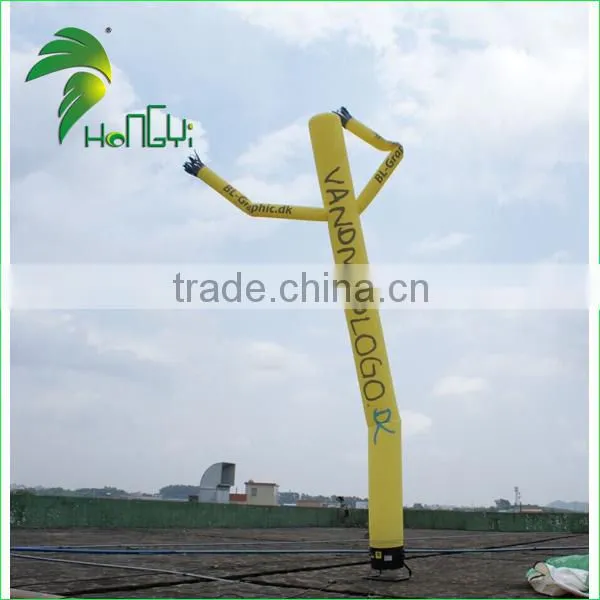 Single Leg Inflatable Air Dancers , Inflatable Wave Man Statues , Customized Colours Inflatable Air Dancers photo-3