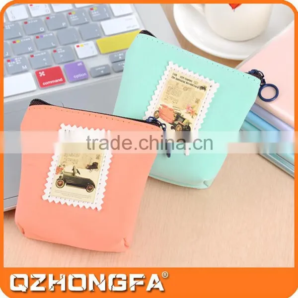 Korean Design Square Shape Silicone Coin Bag photo-4