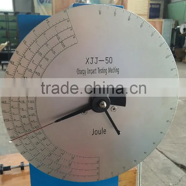 XJJ-50 Single Beam Plastic Charpy Impact Testing Machine Impact Energy 7.5 15 25 50J photo-3