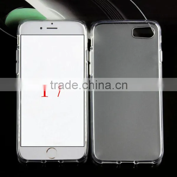 2016 Advance Sales Cheap Price Clear Transparent Soft TPU Case For Iphone 7 photo-2