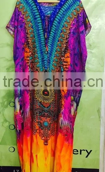 SILK KAFTAN