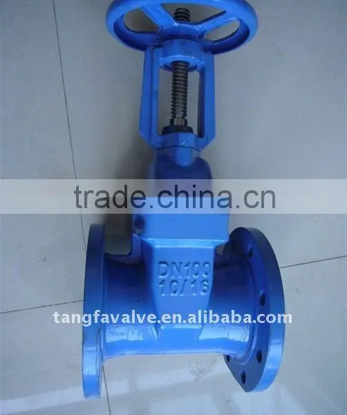 Ductile Iron Resilent Rising Stem Gate Valve