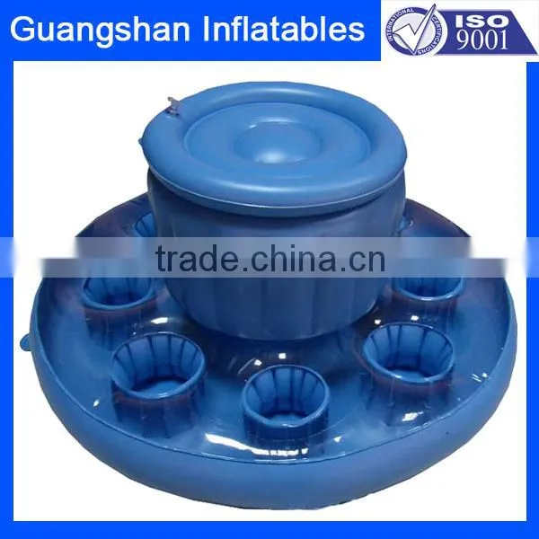 Portable PVC Inflatable Beer Air Cooler Led Ice Bucket