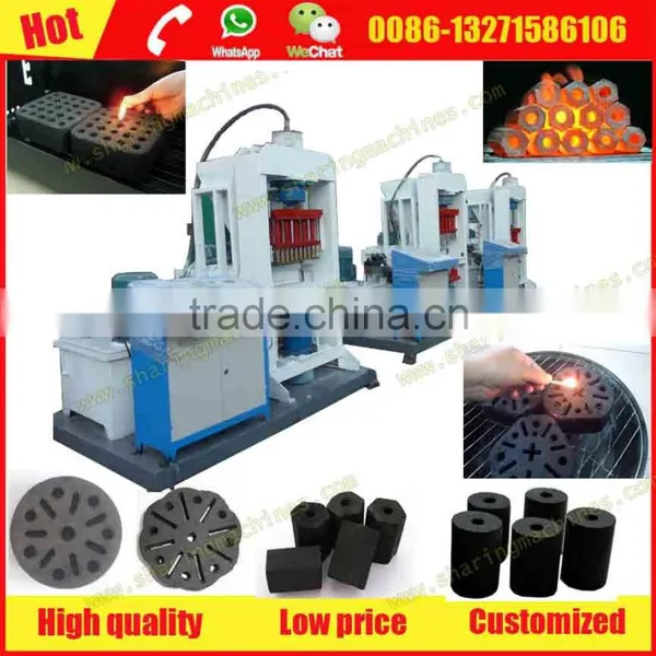 Professional OEM Hydraulic Wood Sawdust Fire-starter Briquette Press Machine for Sale photo-2