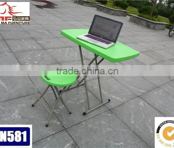 Newest Popular Blow Molding Outdoor Furnitue of Restaurant Tbales and Benches With Metal Legs for Wholesale