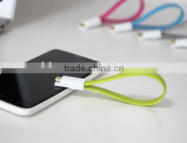 New Magnatic Charger Usb Keyring Mfi Data Cable for Iphone Cable photo-2