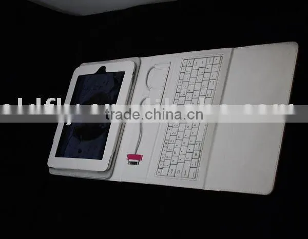 PC leather case(GF- IPD-2) (pc cosmetic case/tablet pc leather case)