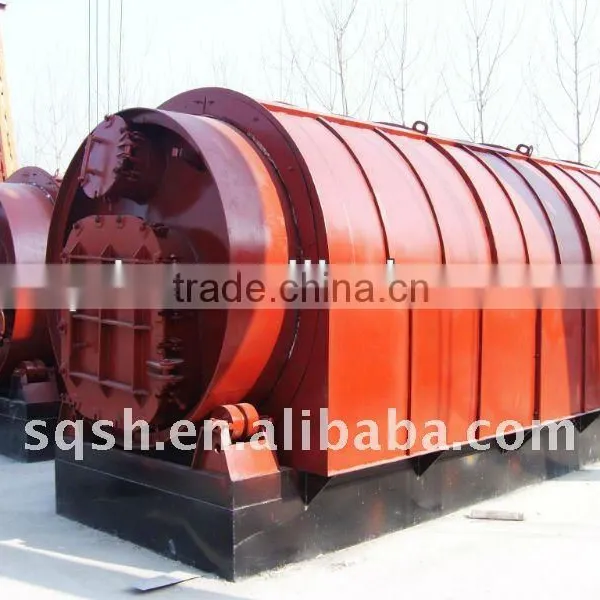 Waste Tyre Oil Extracting Plant