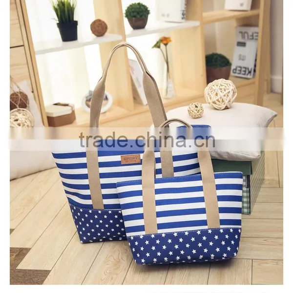 Cotton Canvas Beach Tote Bag photo-3