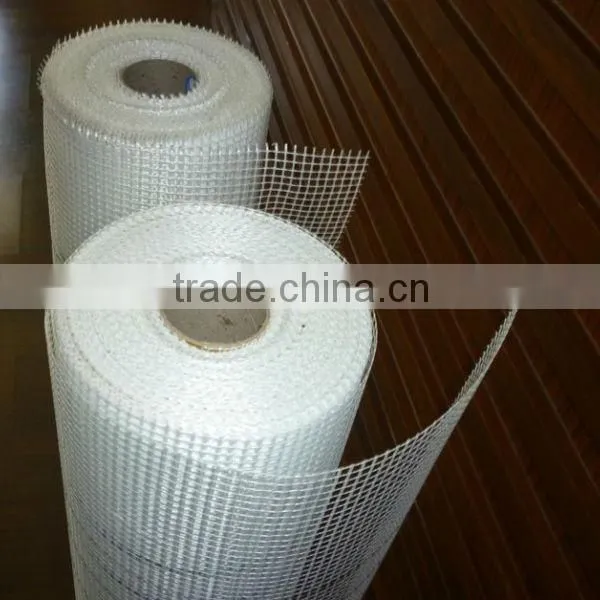 55gr 4*4mm 1m*46m Wall Board Fiber Net Mesh in Germany