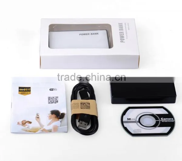 Real 4000MAH Power Bank Wifi Mini DV ,FHD 1080P H.264 No Pinhole Design Power Bank Wifi Camera photo-2