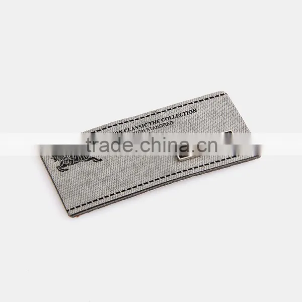 Popular Jeans Leather Patches Leather Labels for Clothing and for Man photo-3